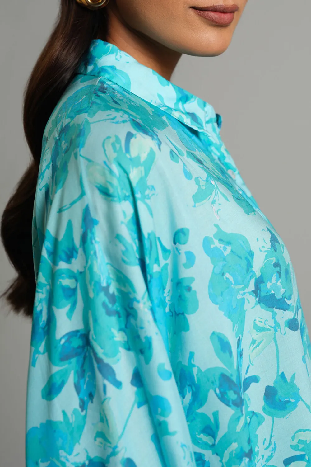 Aqua Casual Style Shirt