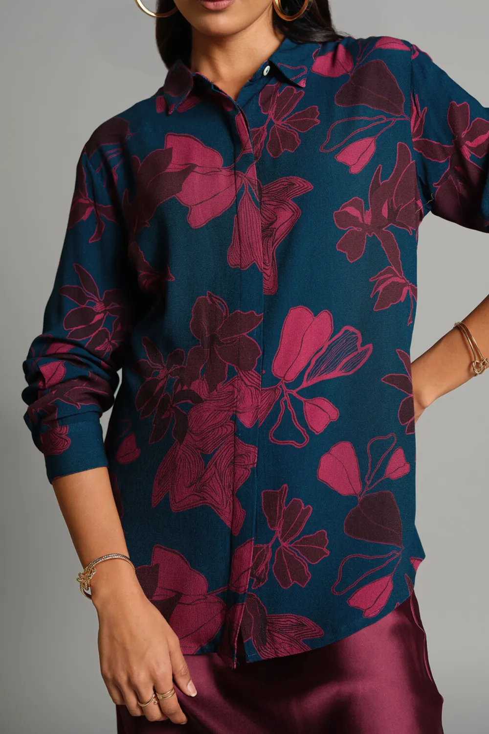 Casual Style Florals Of The Season Top