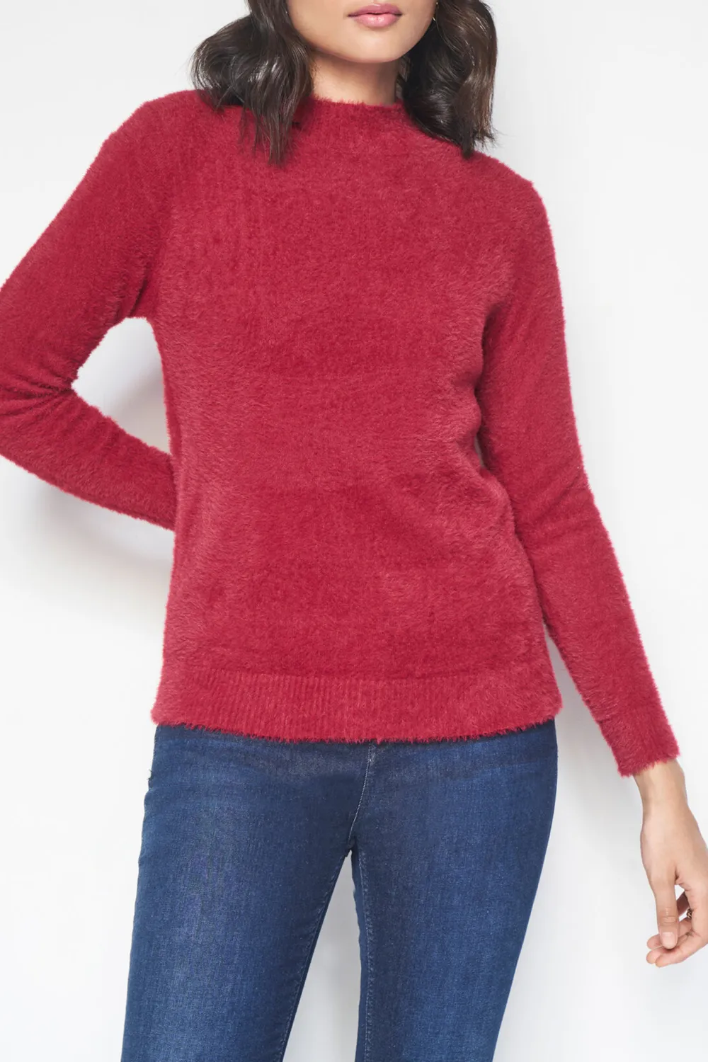 Red Long Sleeve Sweater