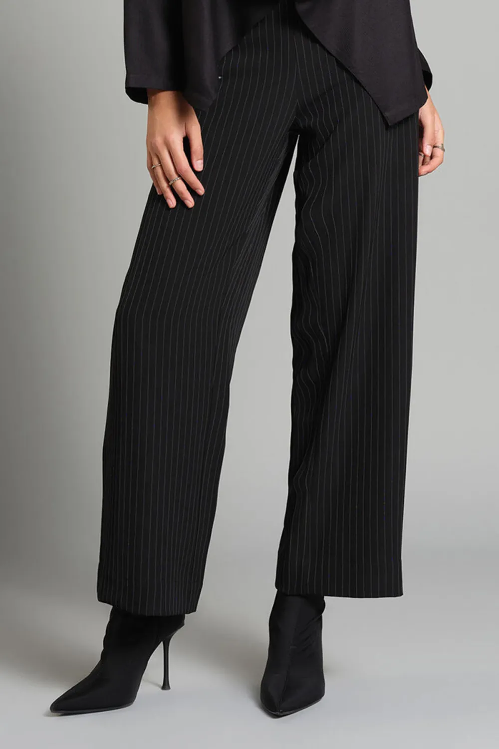 Black Casual Style Outerwear