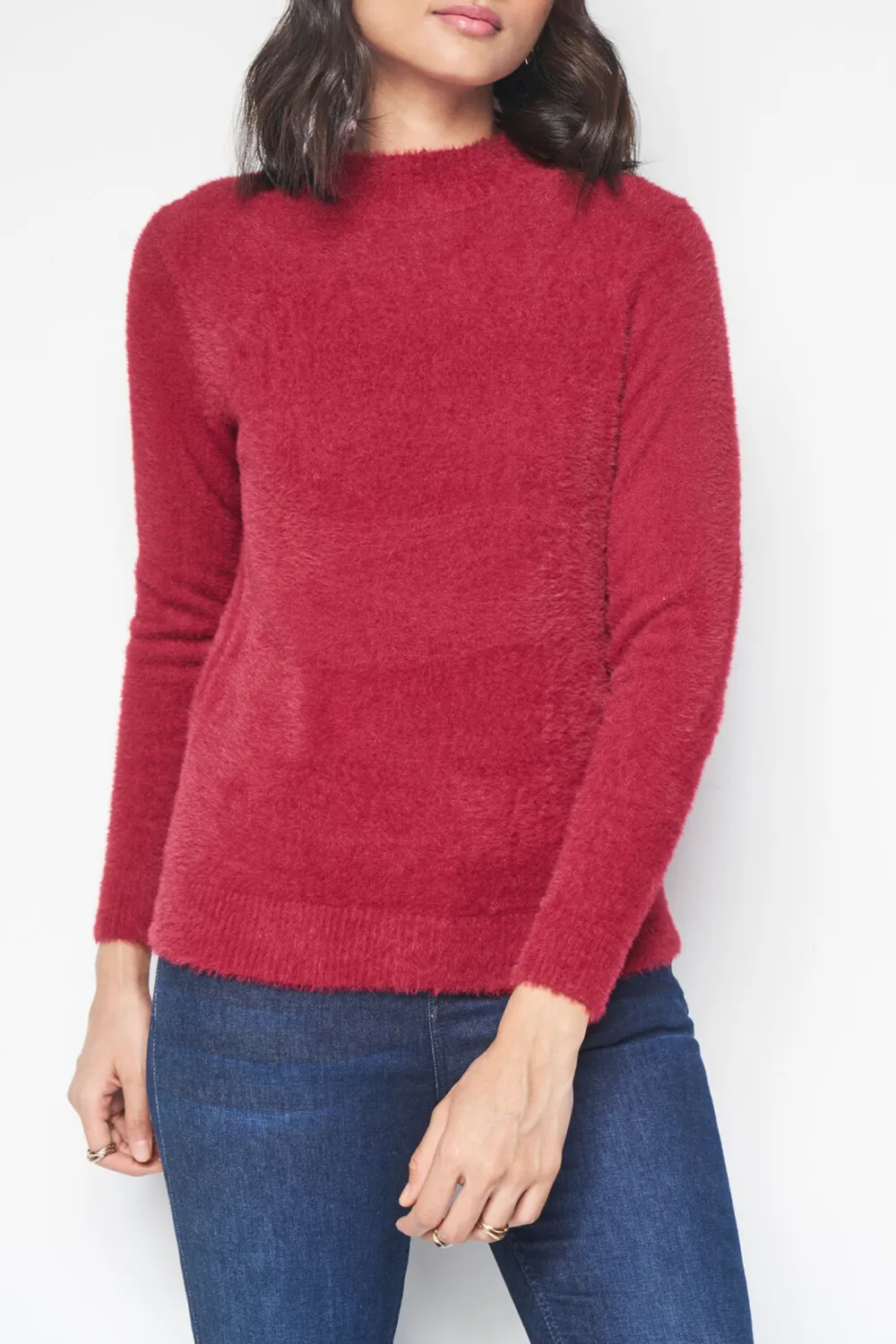Red Long Sleeve Sweater