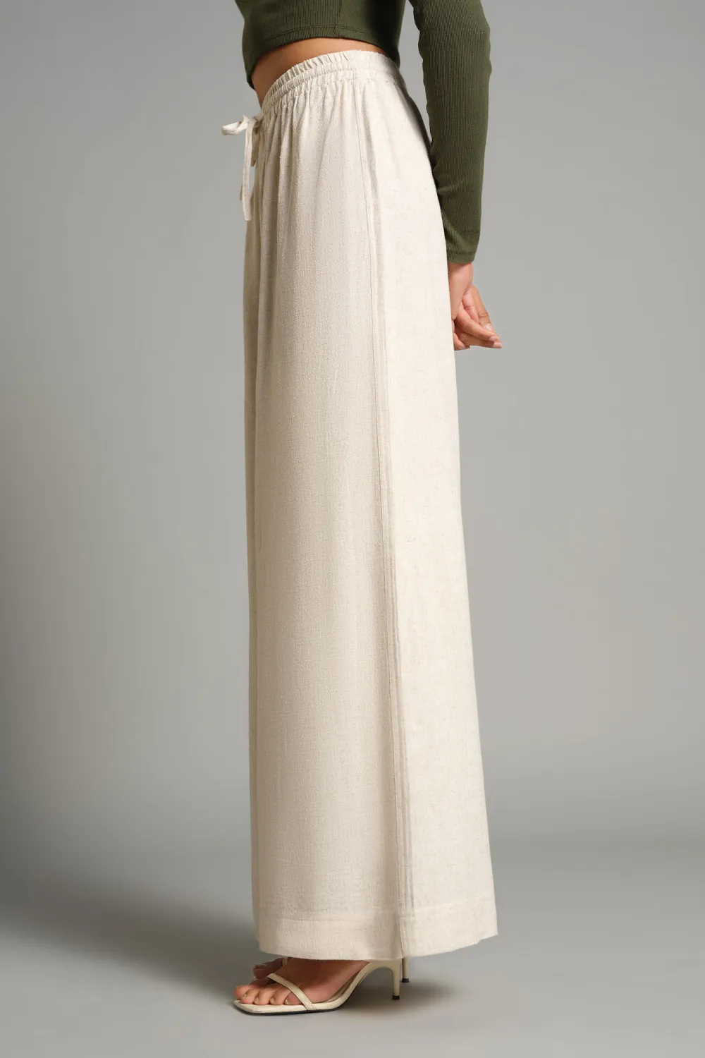 Casual Wear Wide-Leg Pants